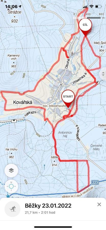 Apartman Petra Kovářská Eksteriør billede
